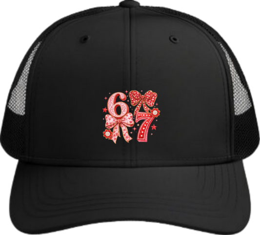 67 designs Baseball cap Black 17