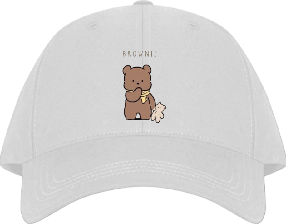 bear Baseball cap White  17