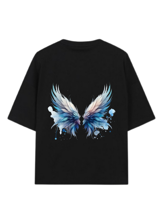 butterflies t- shirt Black Back 17