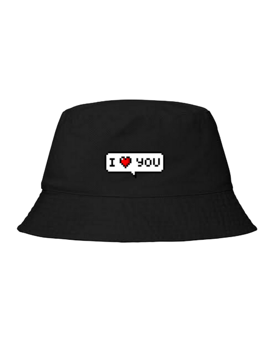Bucket hat Fishman hat cap I ❤️ YOU 17