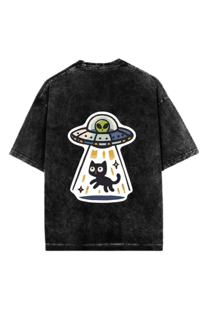 aliens One Size t- shirt Washed Back 17