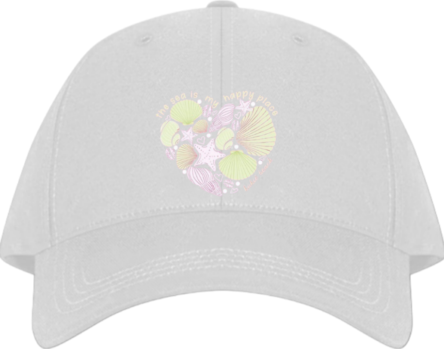 Summer Vibes Baseball cap White 17
