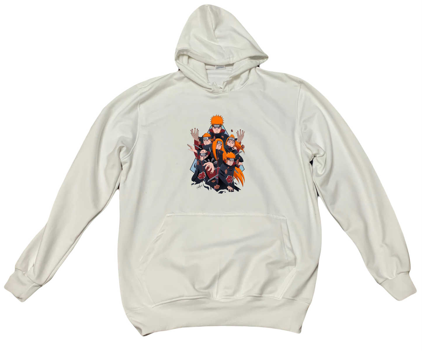 Naruto Shippuden One Size hoodie White 17