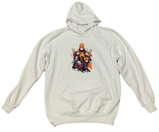 Naruto Shippuden One Size hoodie White 17