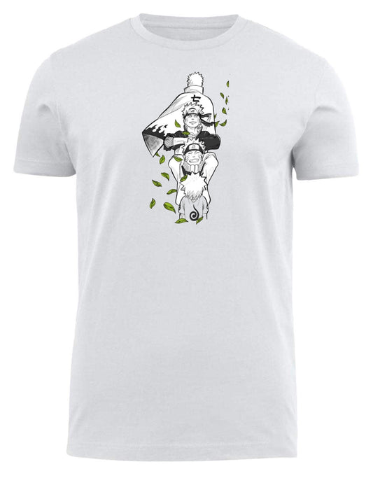 Naruto Shippuden t- shirt fat White 17