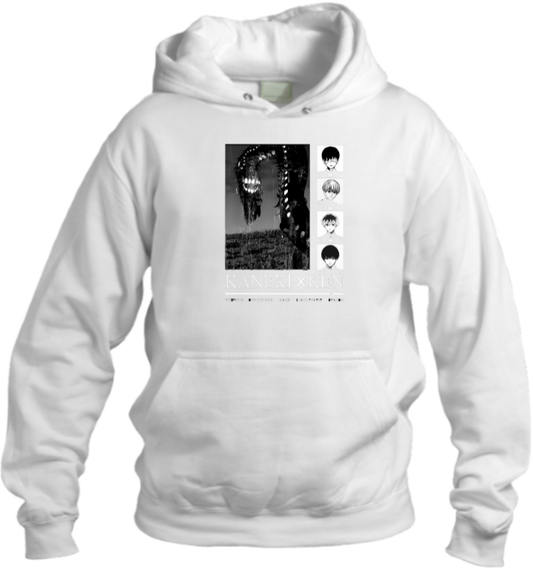 okyo Ghoul One Size hoodie White 17