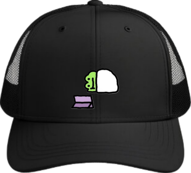 Frog Baseball cap Black 17