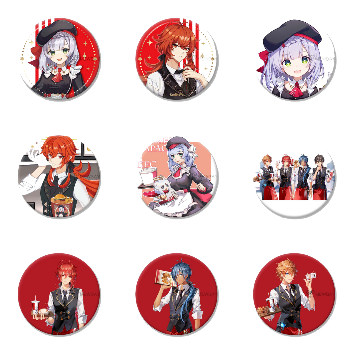 Genshin Impact brooch 100