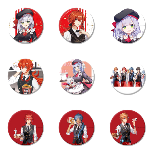 Genshin Impact brooch 100