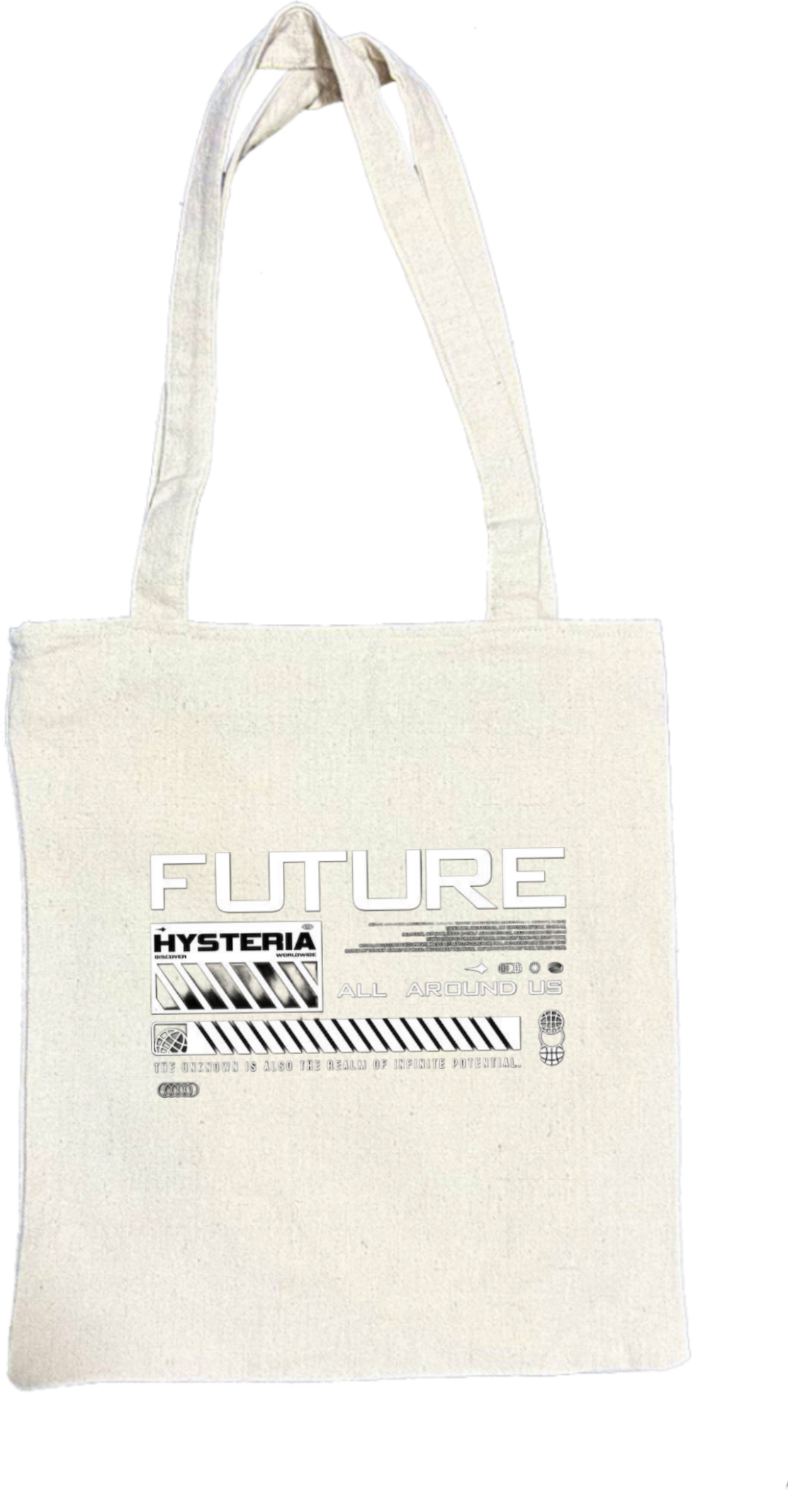 FUTURE tote bag beige 95