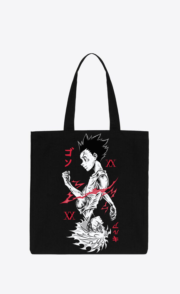 Hunter × Hunter tote bag Black 16