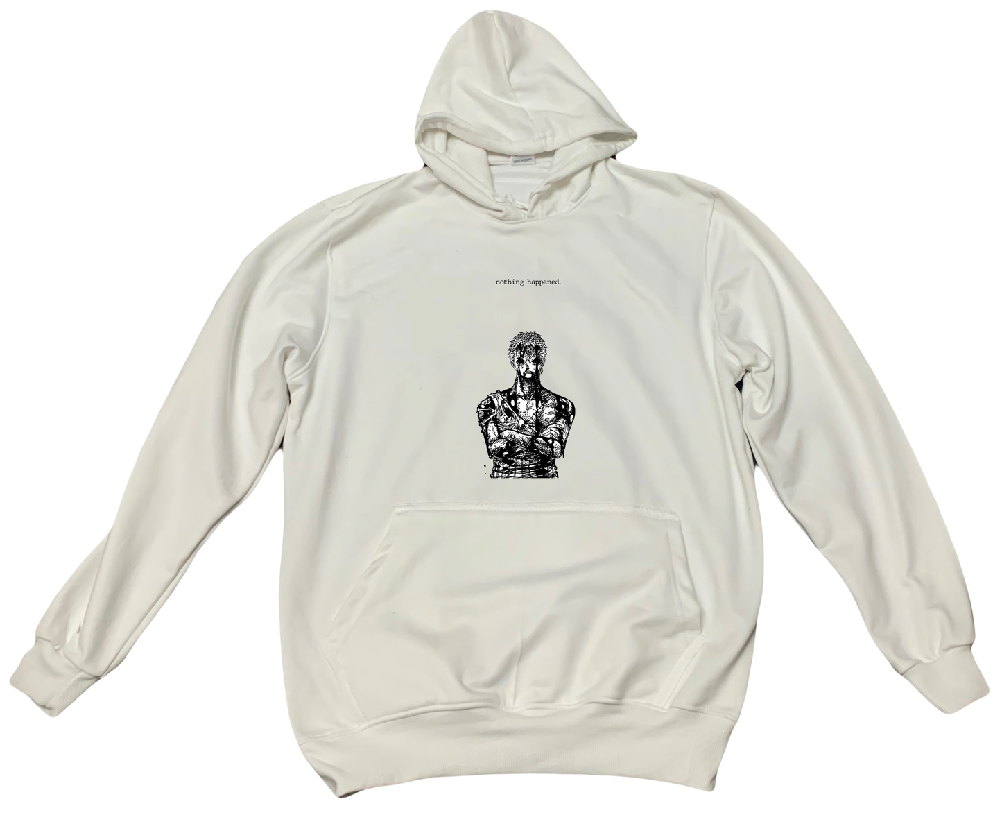 one piece One Size hoodie White 17