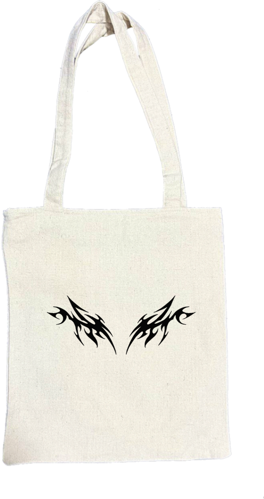 Goth tote bag Beige 25