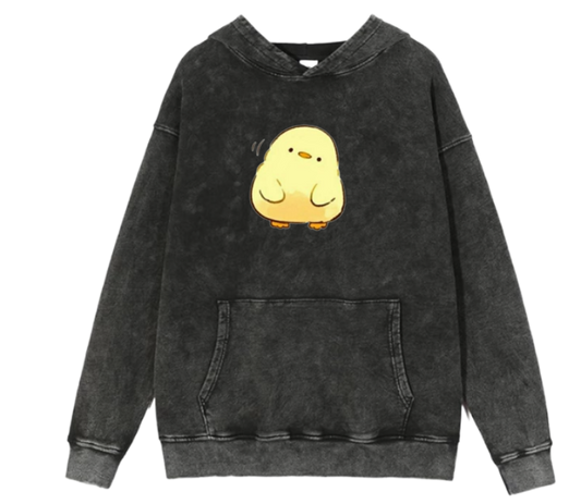 duck Oversize Hoodie Washed 17