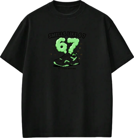 67 designs One Size t- shirt Black 17