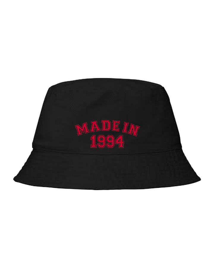 age Bucket hat Fishman hat cap Black 1994