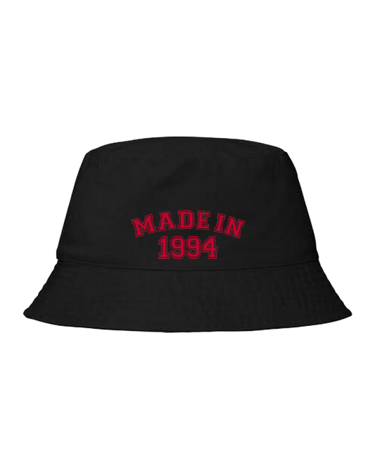 age Bucket hat Fishman hat cap Black 1994