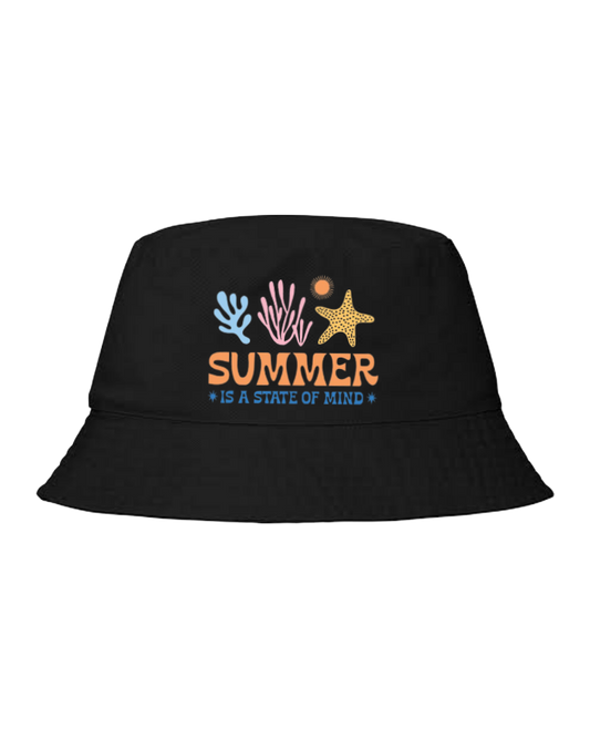 Summer Vibes Bucket hat Fishman hat cap Black 17