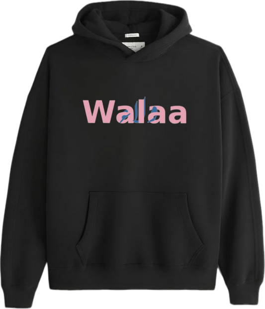 names One Size hoodie Black Walaa 17
