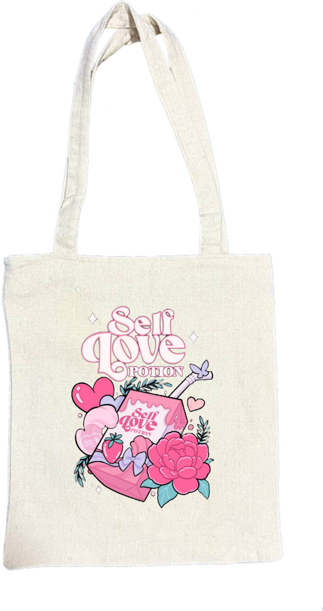 Self Love tote bag beige 107