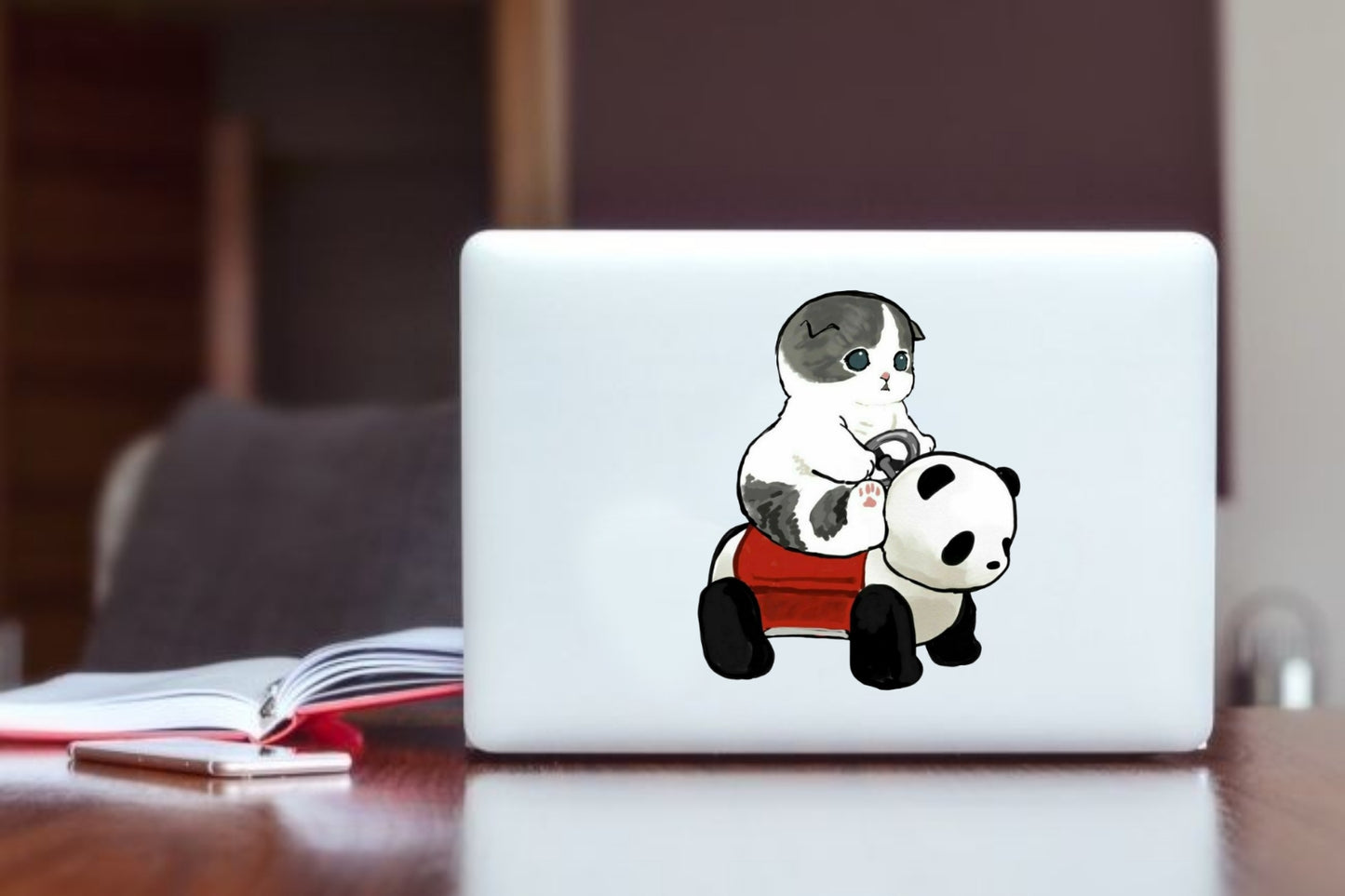 panda Laptop Sticker 17