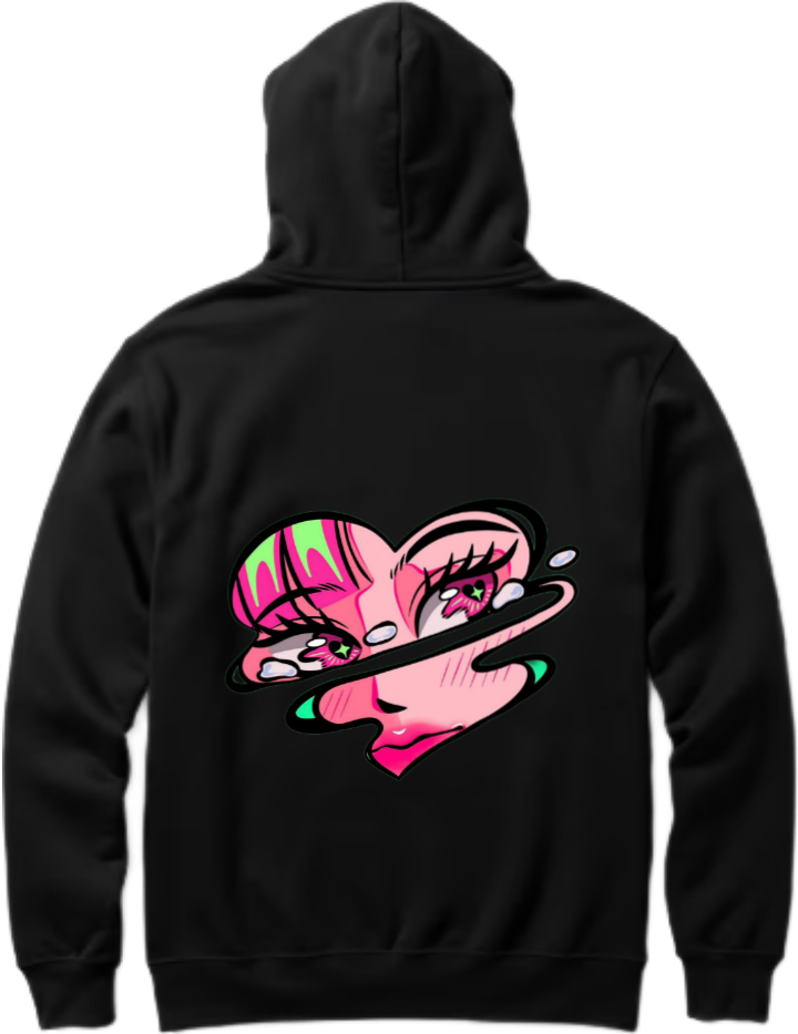 As long as you keep trying, you will get there One Size hoodie Black Back 15