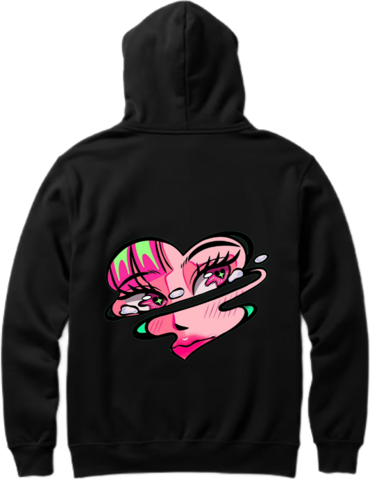 As long as you keep trying, you will get there One Size hoodie Black Back 15