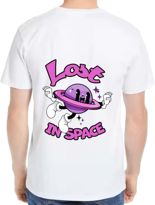 Lost in Space t- shirt One Size White back 17
