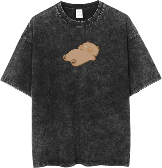 bear t- shirt Washed 17