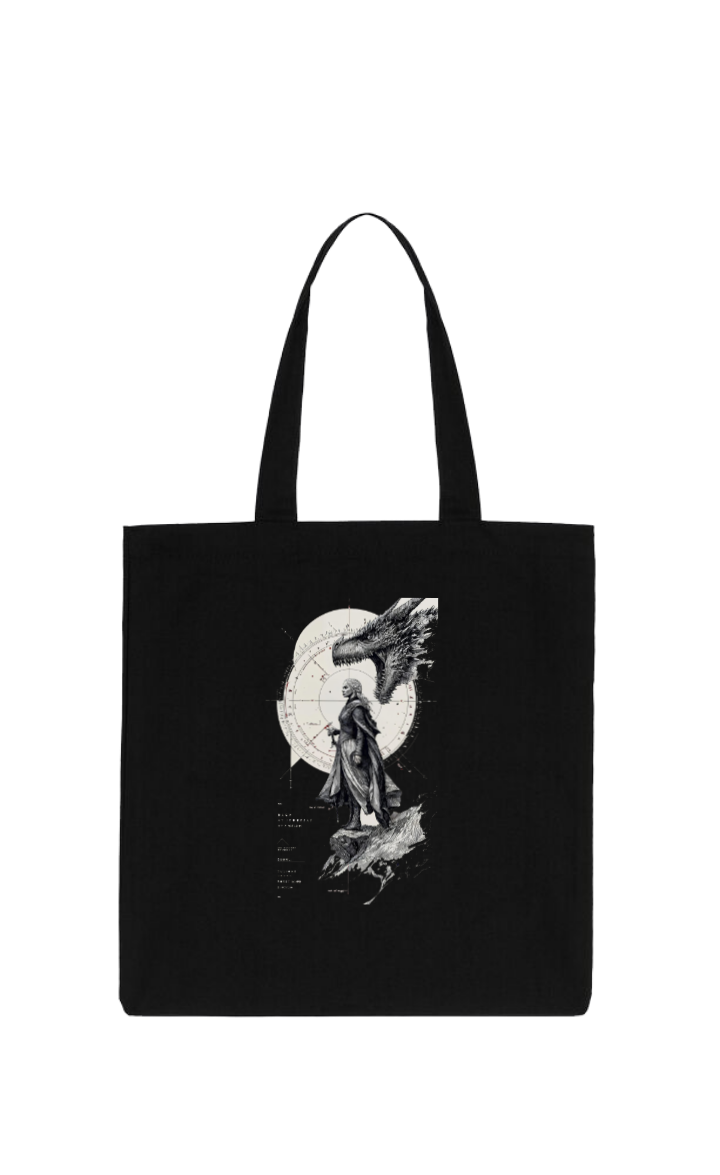 Game of Thrones tote bag Black 147