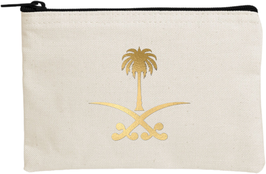 SaudIa Arabia saudi wallet pencil case Beige 17