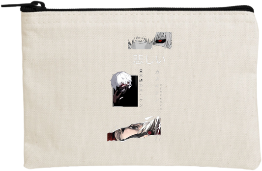 Tokyo ghoul wallet pencil case Beige 17