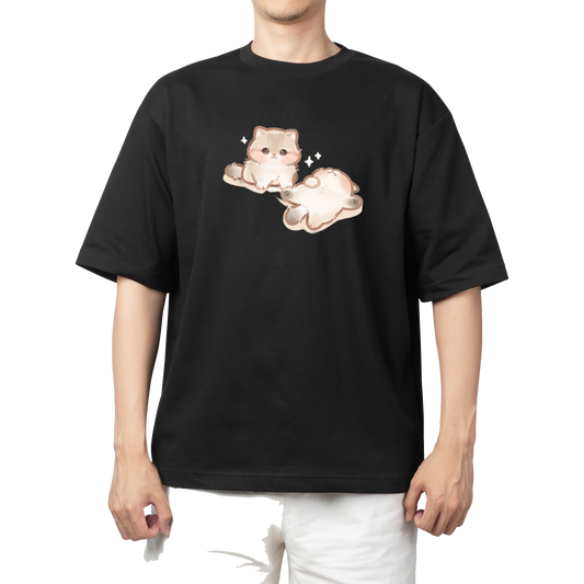 cat One Size t- shirt Black 17