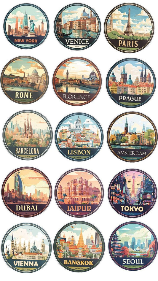 travel travellar Sticker 17
