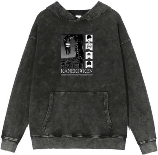 Tokyo ghoul One Size hoodie Washed 17