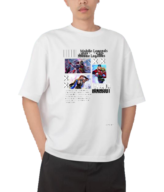 Mobile Legends Bang Bang t- shirt One Size White 17