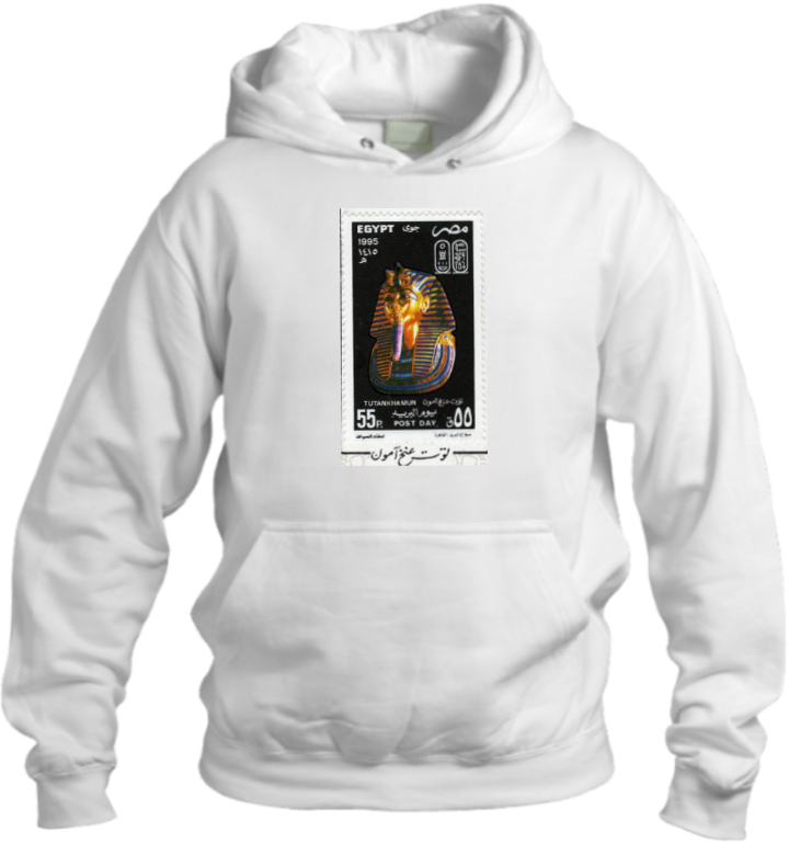 Egypt Over Size hoodie White 17
