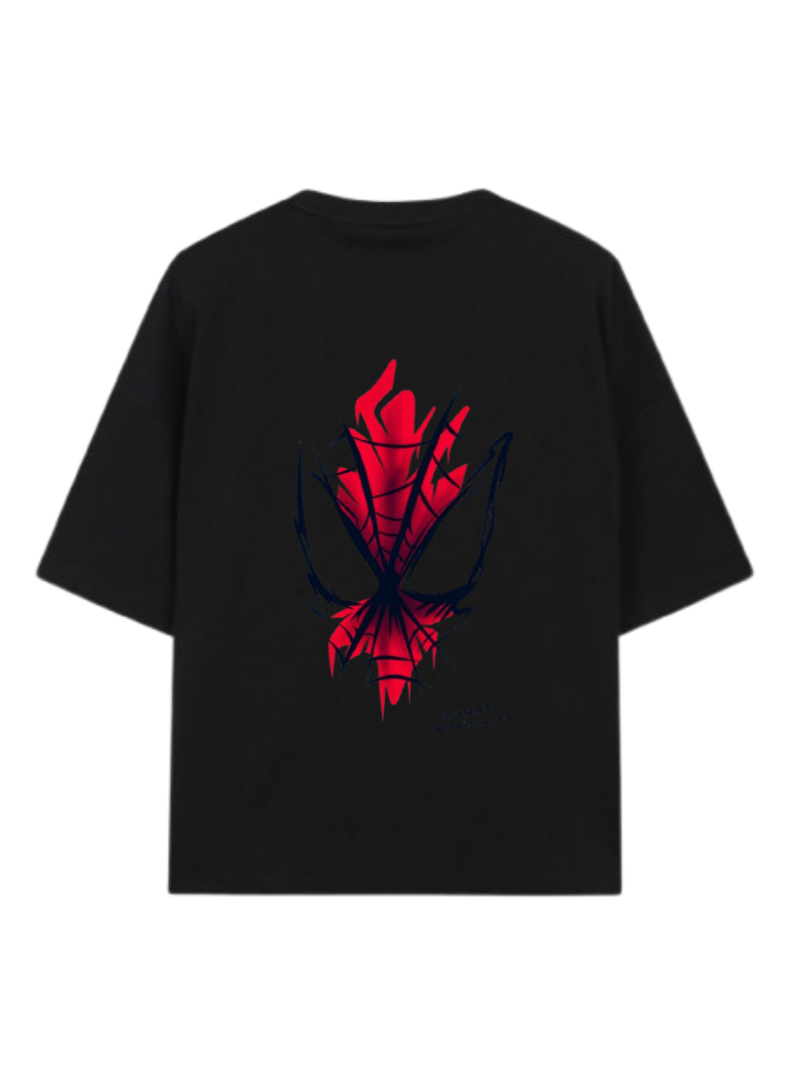 Spiderman t- shirt One Size Black Back 17