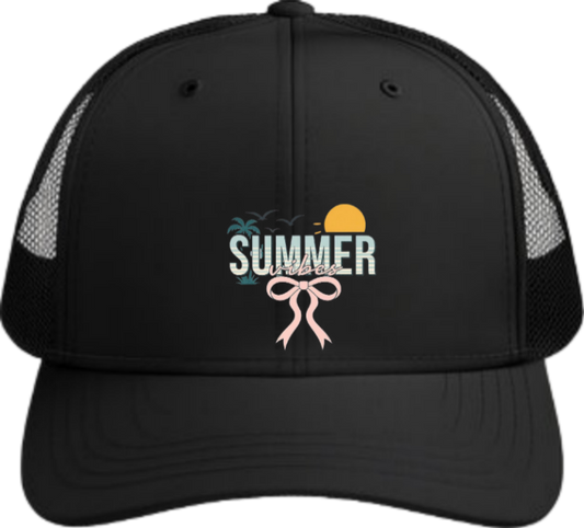 Summer Vibes Baseball cap Black 17