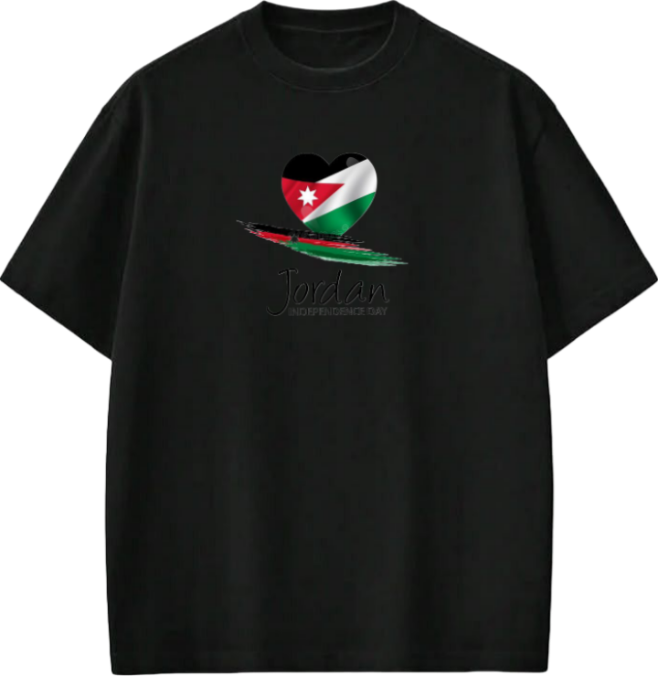 Jordan t- shirt Oversize Black 17