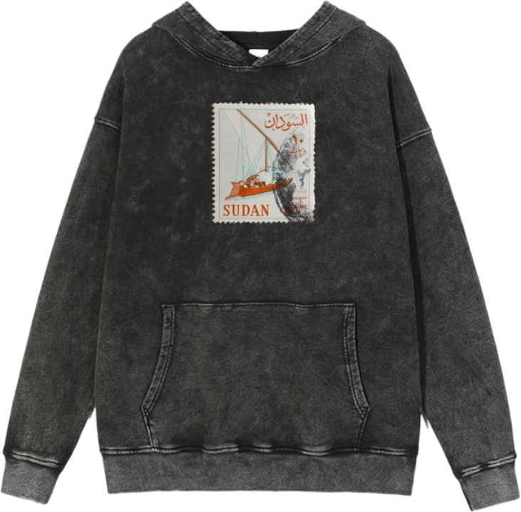 Sudan Oversize Hoodie Washed 17
