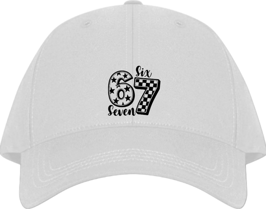 67 designs Baseball cap White 17