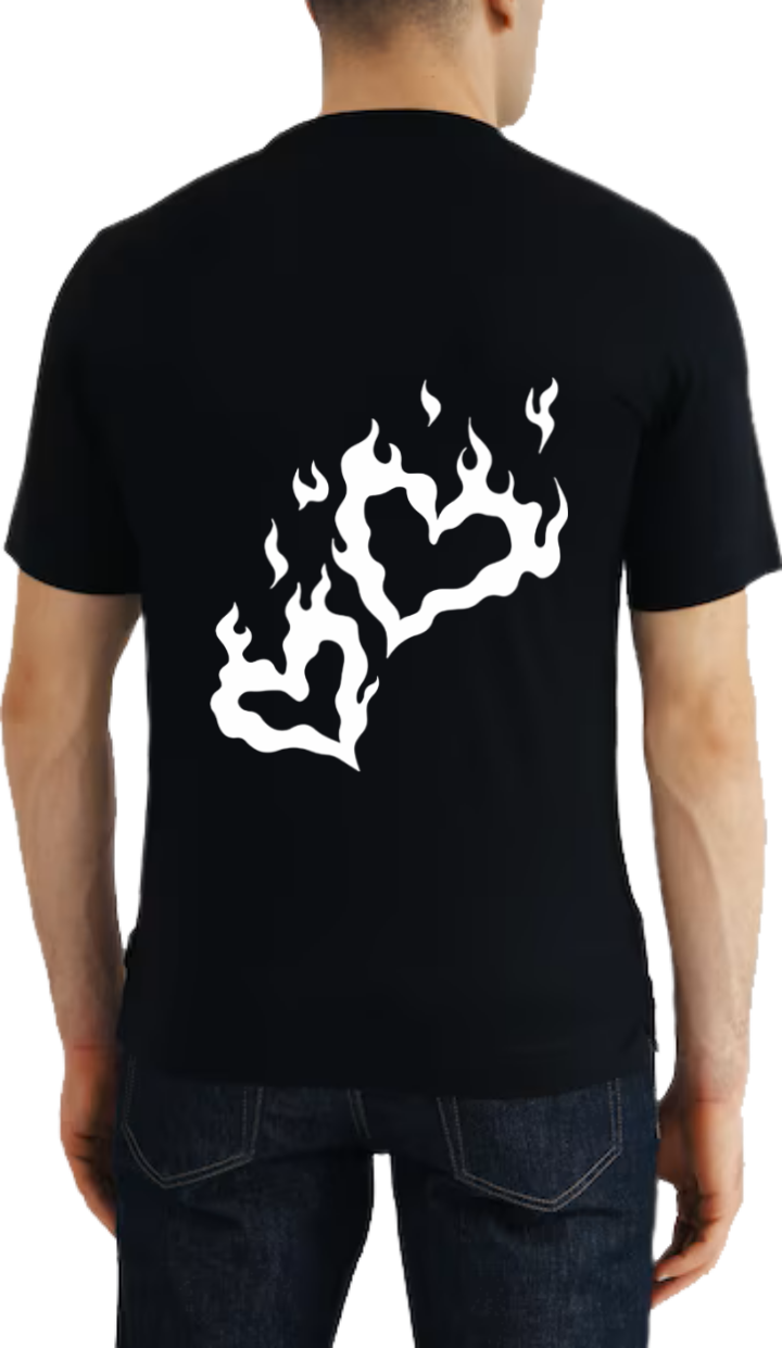 Goth  t- shirt  Black Back 17