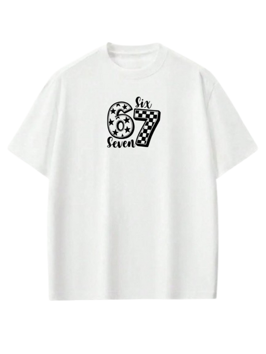 67 designs One Size t- shirt White 17