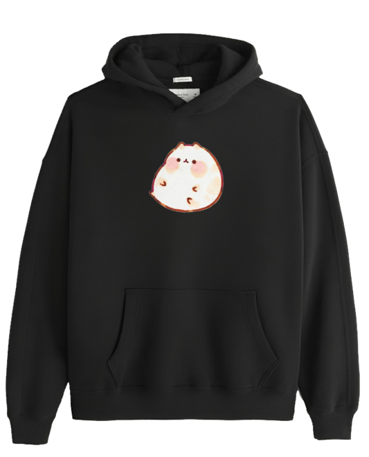 bunny Oversize Hoodie Black 17