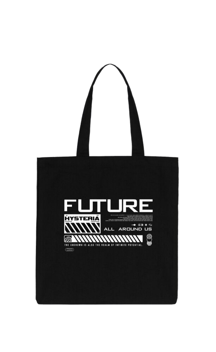 FUTURE tote bag Black 98