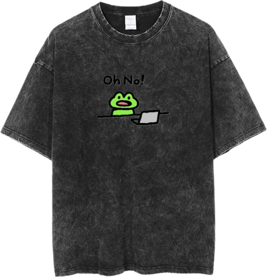 Frog One Size t- shirt Washed 17