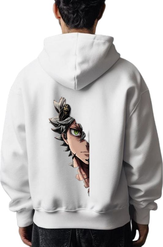 Asta One Size hoodie White Back 17