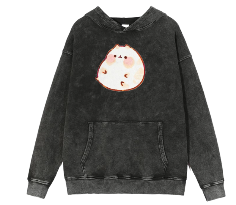 bunny Oversize Hoodie Washed 17