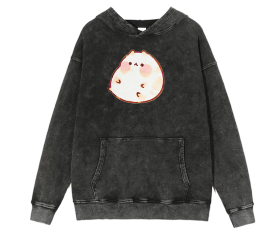 bunny Oversize Hoodie Washed 17